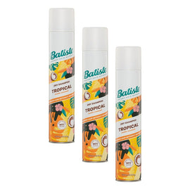 Batiste Tropical Dry Shampoo 350mL Pack of 3