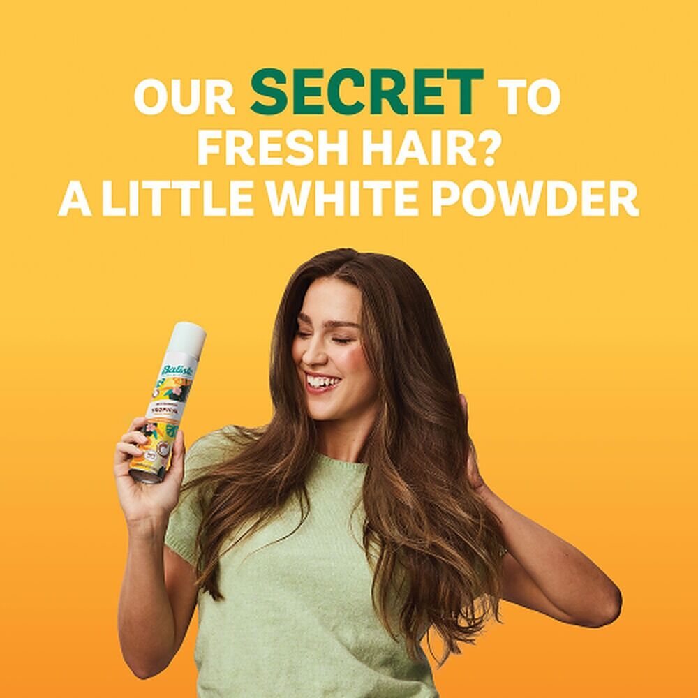 Batiste Tropical Dry Shampoo 350mL