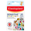 Elastoplast Sensitive Kids Animal Print Plasters 20 Pack