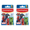 Elastoplast Marvel Kids Plasters 20 Pack Bundle of 2