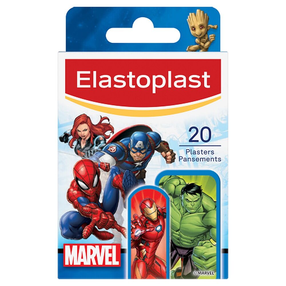 Elastoplast Marvel Kids Plasters 20 Pack