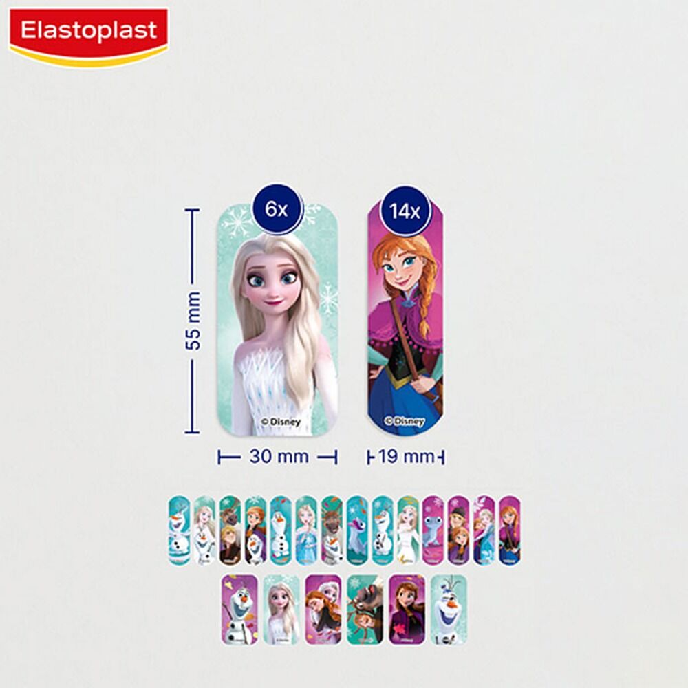 Elastoplast Disney Frozen Plasters 20 Pack