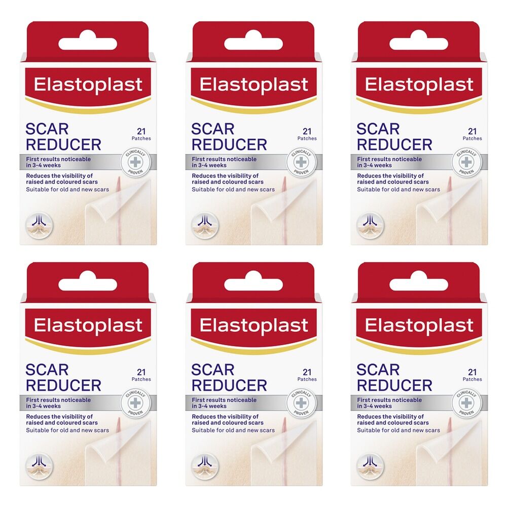 Elastoplast Scar Reducer 21 Patches Pack of 6