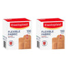 Elastoplast Flexible Fabric Plasters 100 Pack Bundle of 2