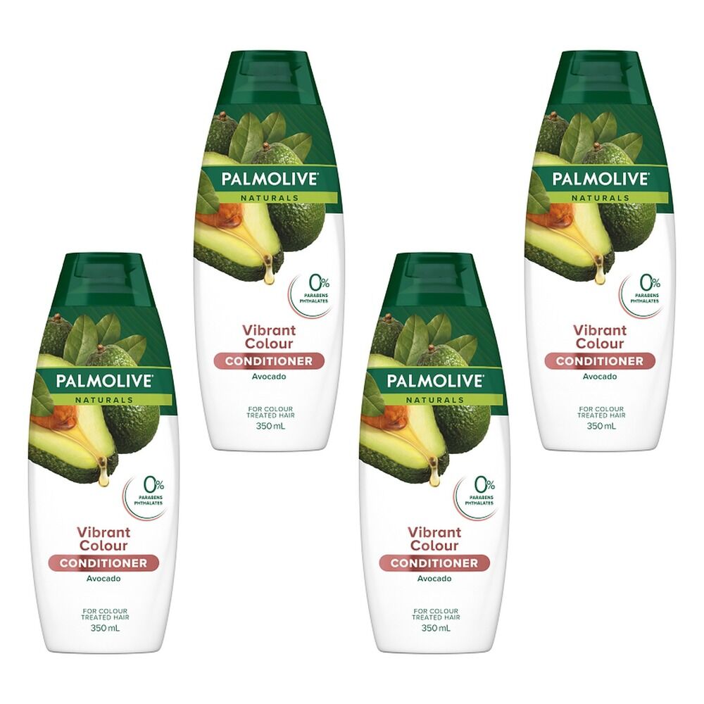 Palmolive Naturals Vibrant Colour Conditioner Avocado 350mL Pack of 4