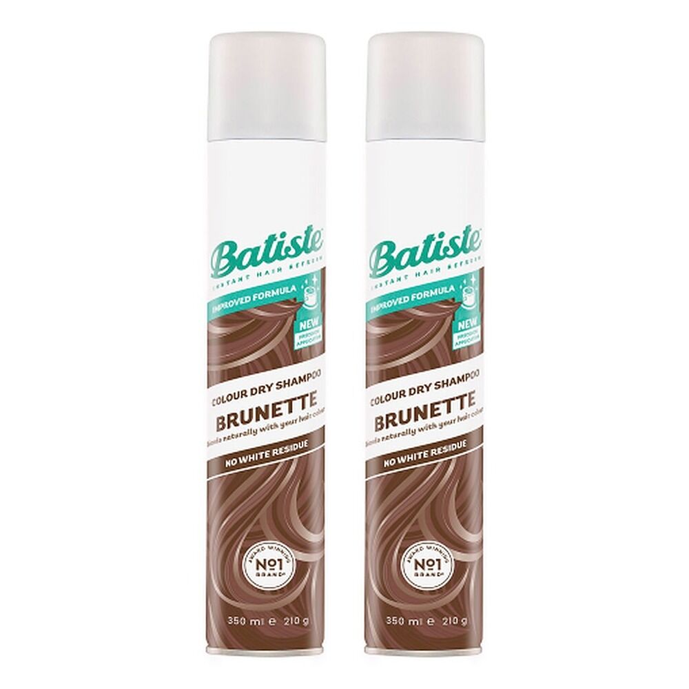 Batiste Dry Shampoo Hint of Colour Brunette 350mL Pack of 2
