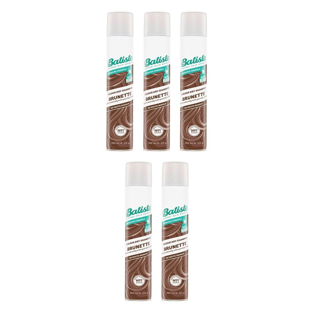 Batiste Dry Shampoo Hint of Colour Brunette 350mL Pack of 5