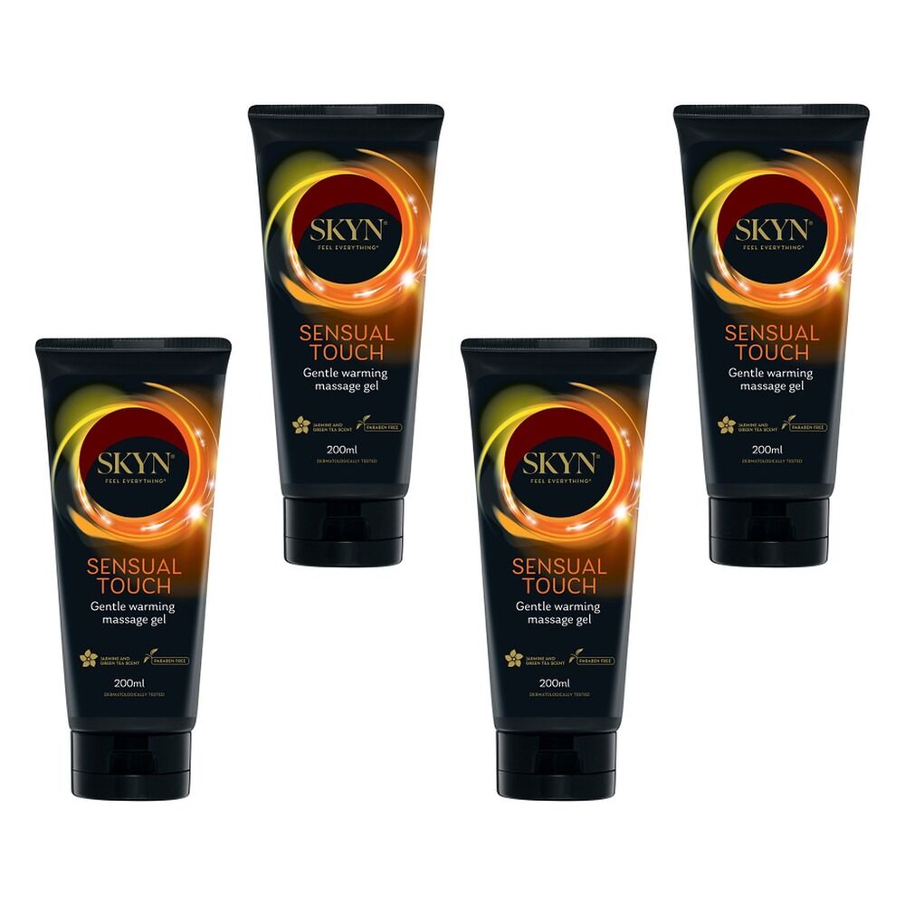 Skyn Sensual Touch Massage Gel 200mL Pack of 4
