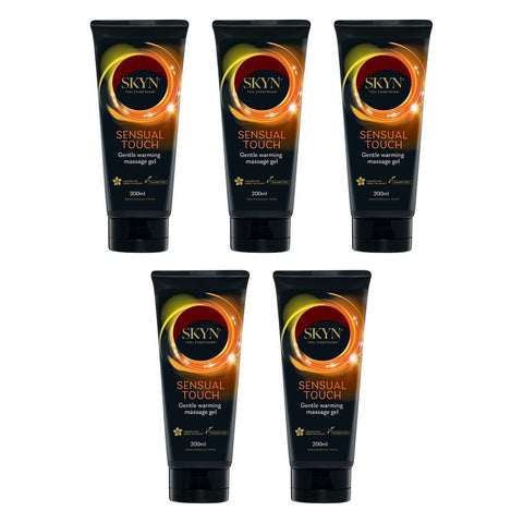 Skyn Sensual Touch Massage Gel 200mL Pack of 5
