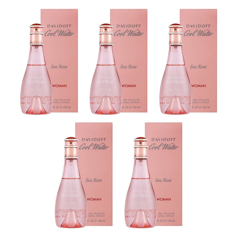 Davidoff Cool Water Sea Rose EDT 100mL Pack of 5