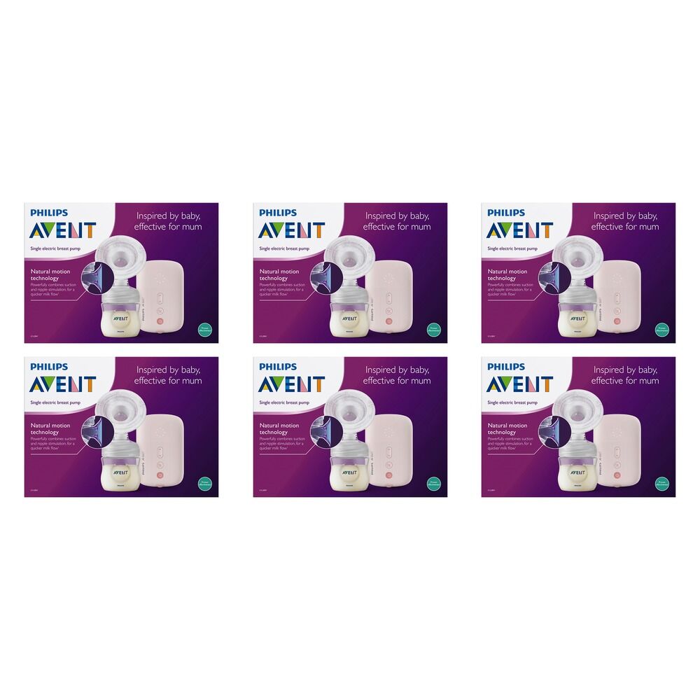 Philips Avent Single Electric Breast Pump Pack of 6