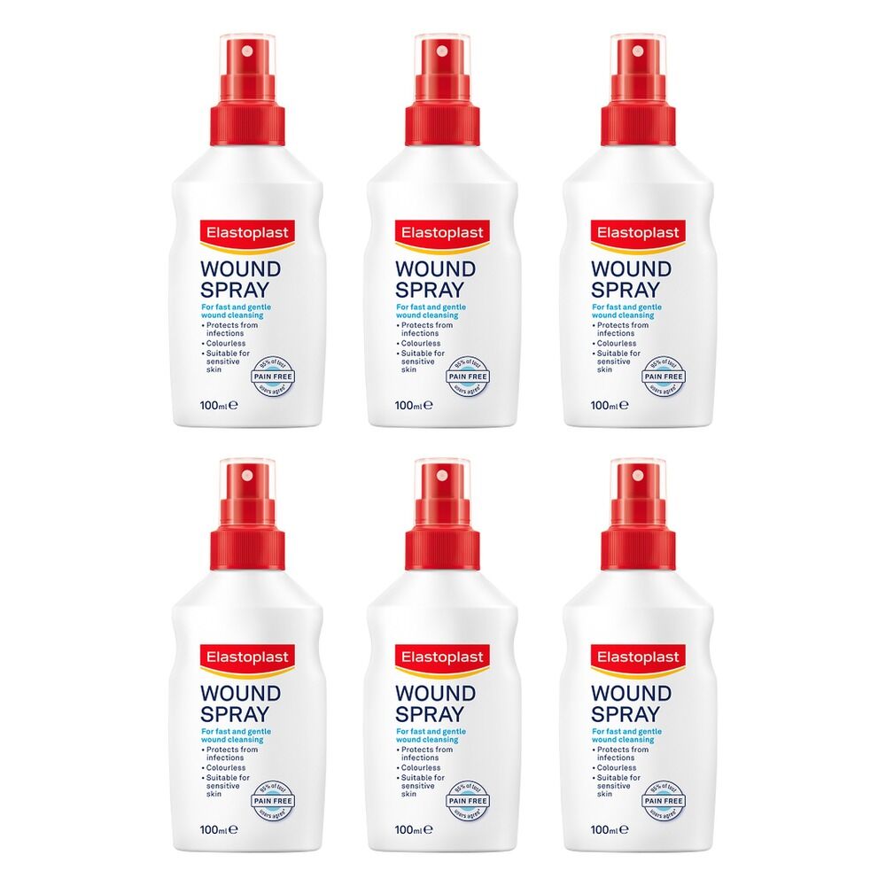 Elastoplast Wound Spray 100mL Pack of 6
