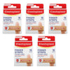 Elastoplast Finger Strips Flexible Fabric 16 Pack Bundle of 5