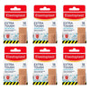 Elastoplast Extra Tough Waterproof Plasters 16 Pack Bundle of 6