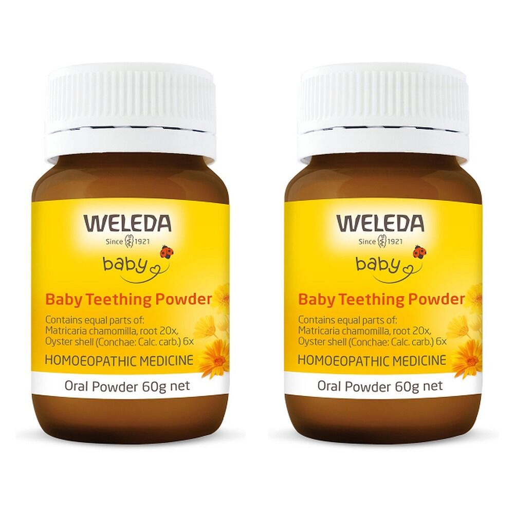 Weleda Baby Teething Powder 60g Pack of 2