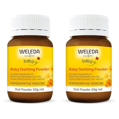 Weleda Baby Teething Powder 60g Pack of 2