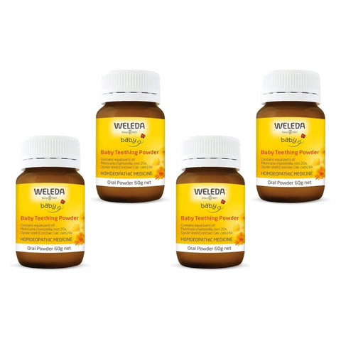 Weleda Baby Teething Powder 60g Pack of 4