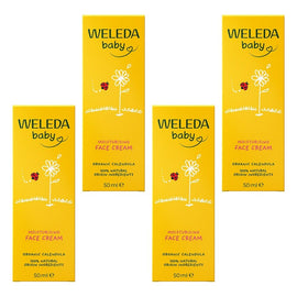 Weleda Calendula Baby Face Cream 50mL Pack of 4