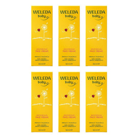 Weleda Calendula Baby Face Cream 50mL Pack of 6
