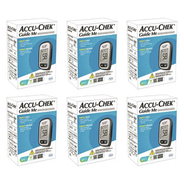 Accu-Chek Guide Me Wireless Blood Glucose Meter and Lancing Device Pack of 6