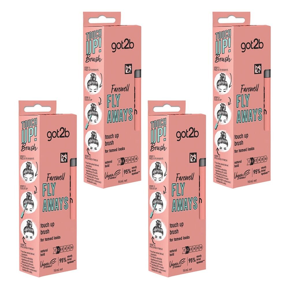 Got2B Farewell Flyaways Touch-Up Brush 16mL Pack of 4