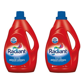 Radiant Fab Laundry Liquid Mixed Colour 2L x 4 Bundle of 2