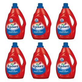 Radiant Fab Laundry Liquid Mixed Colour 2L x 4 Bundle of 6