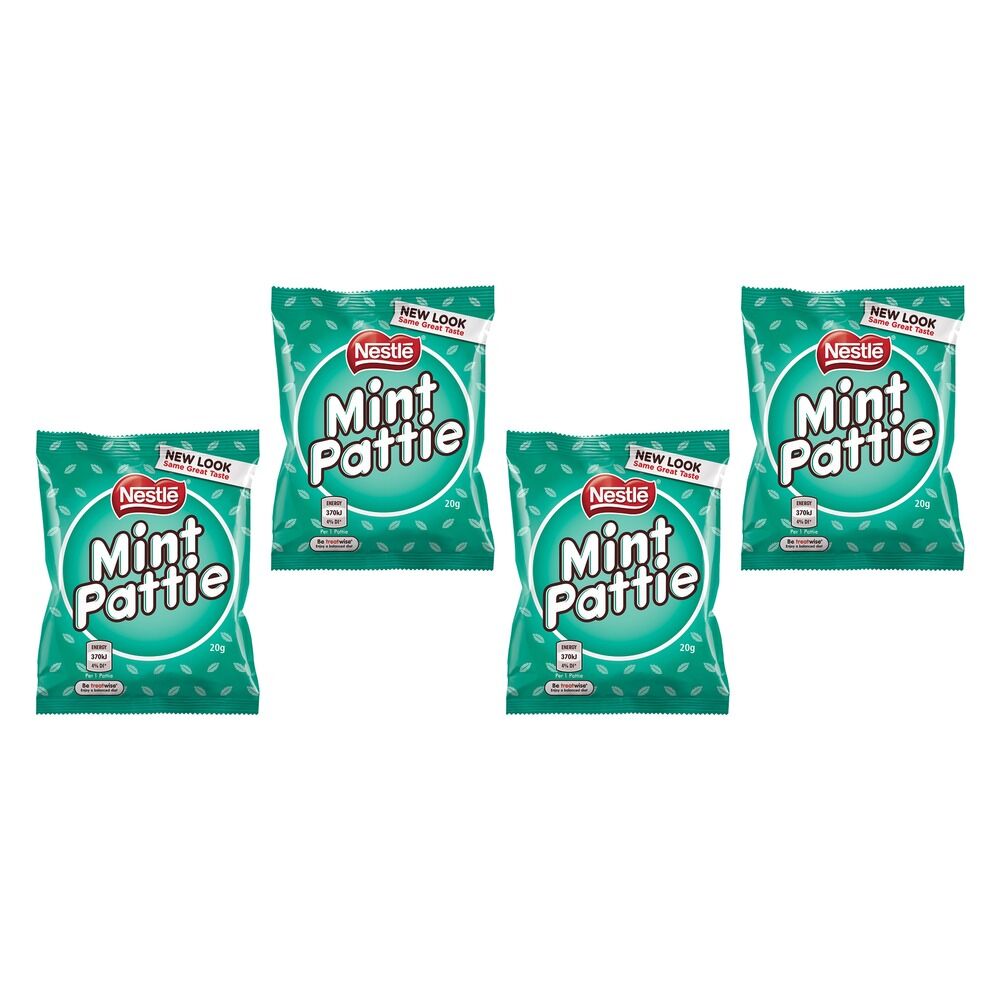 Nestle Mint Pattie Chocolate 20g x 48 Bundle of 4