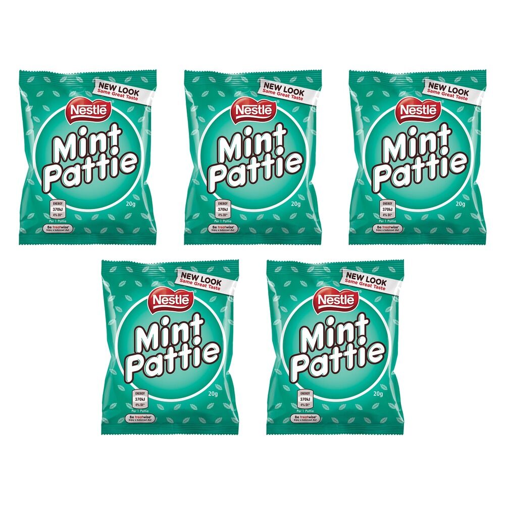 Nestle Mint Pattie Chocolate 20g x 48 Bundle of 5