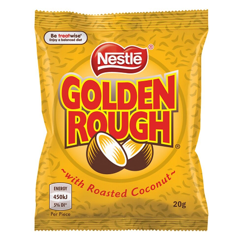 Nestle Golden Rough Roasted Coconut Chocolate Bar 20g x 48