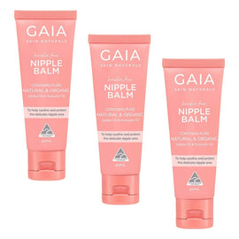 GAIA Skin & Body Nipple Balm 40mL Pack of 3
