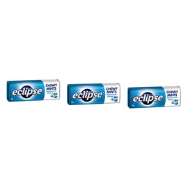 Eclipse Peppermint Chewy Mints 27g x 20 Bundle of 3