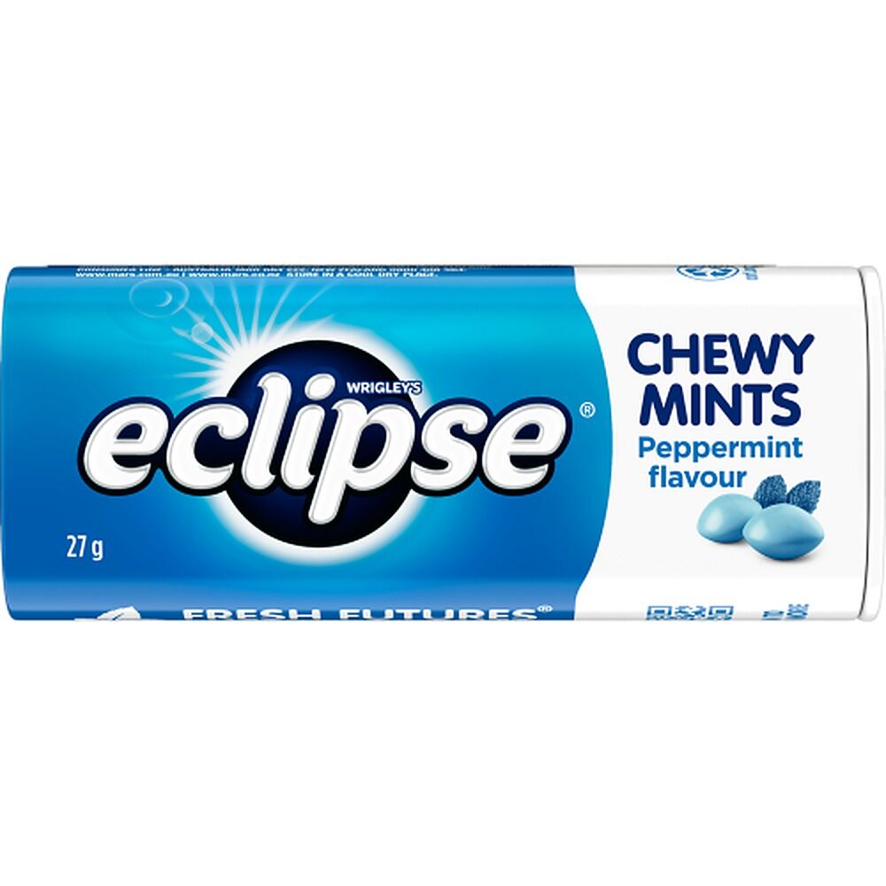 Eclipse Peppermint Chewy Mints 27g x 20