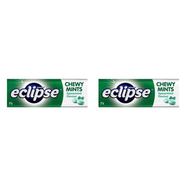 Eclipse Spearmint Chewy Mints 27g x 20 Bundle of 2