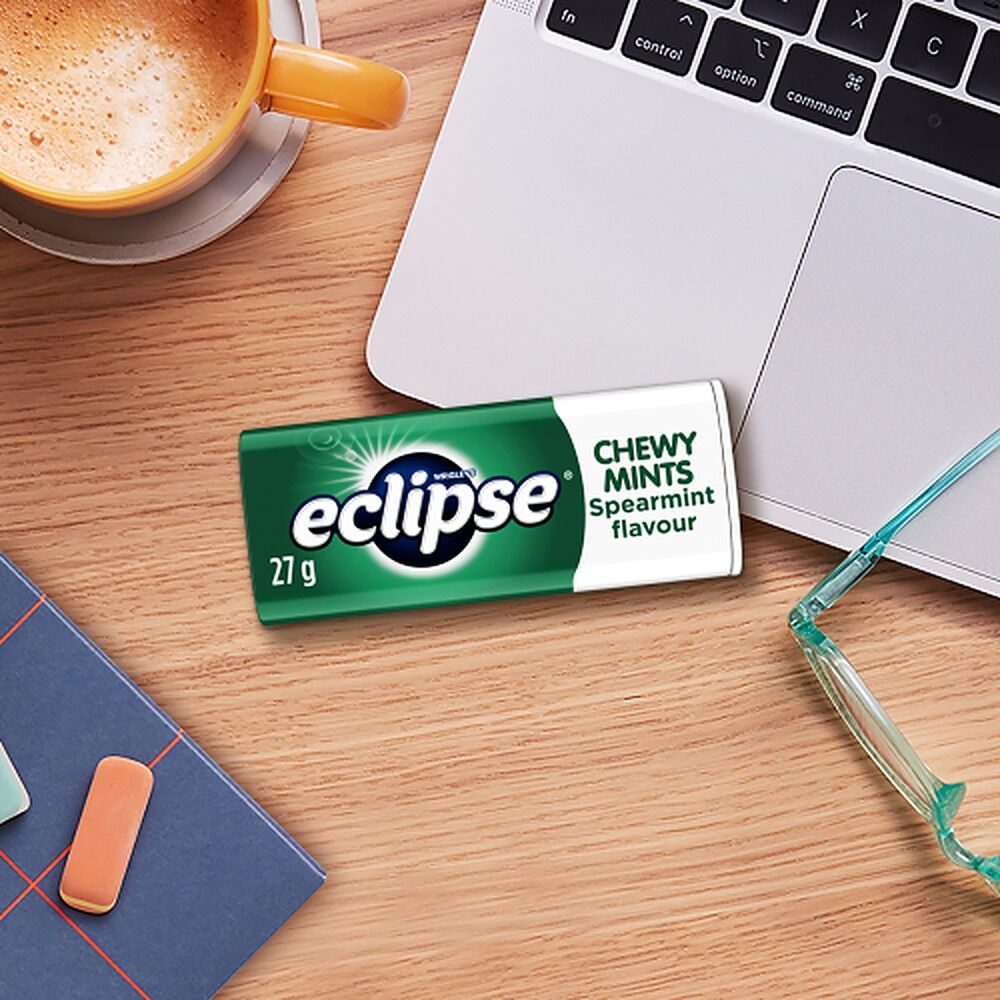 Eclipse Spearmint Chewy Mints 27g x 20