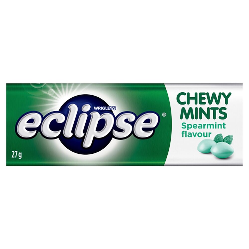 Eclipse Spearmint Chewy Mints 27g x 20