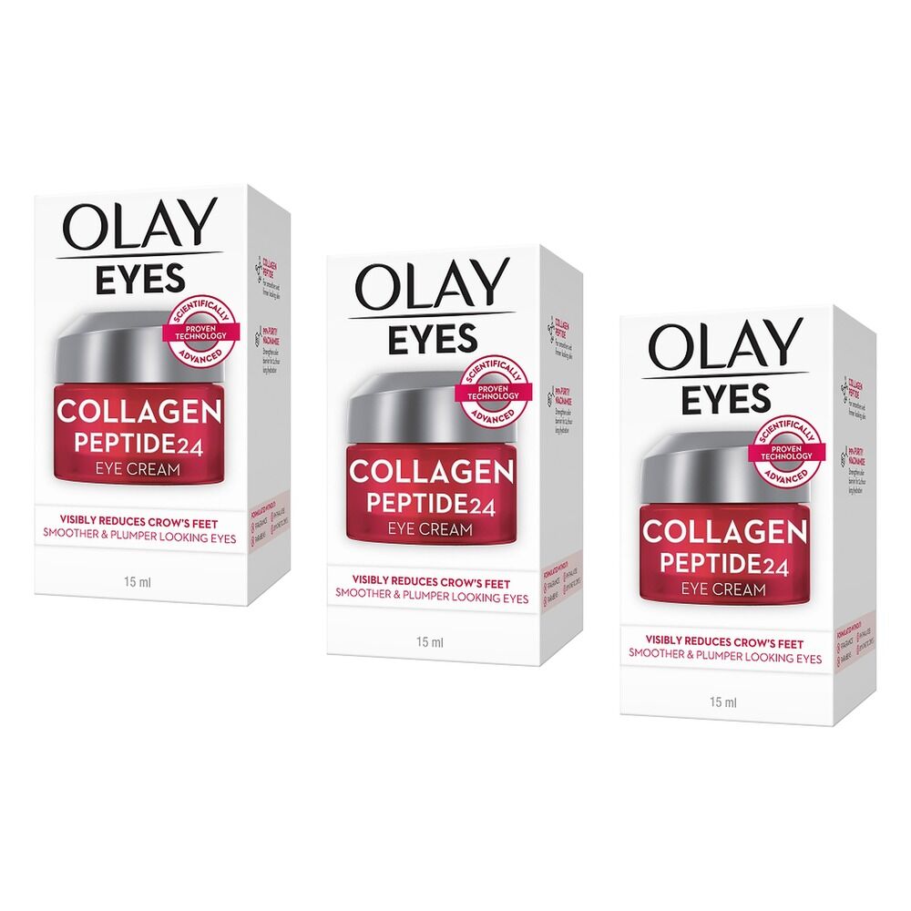 Olay Regenerist Collagen Peptide 24 Eye Cream 15mL Pack of 3