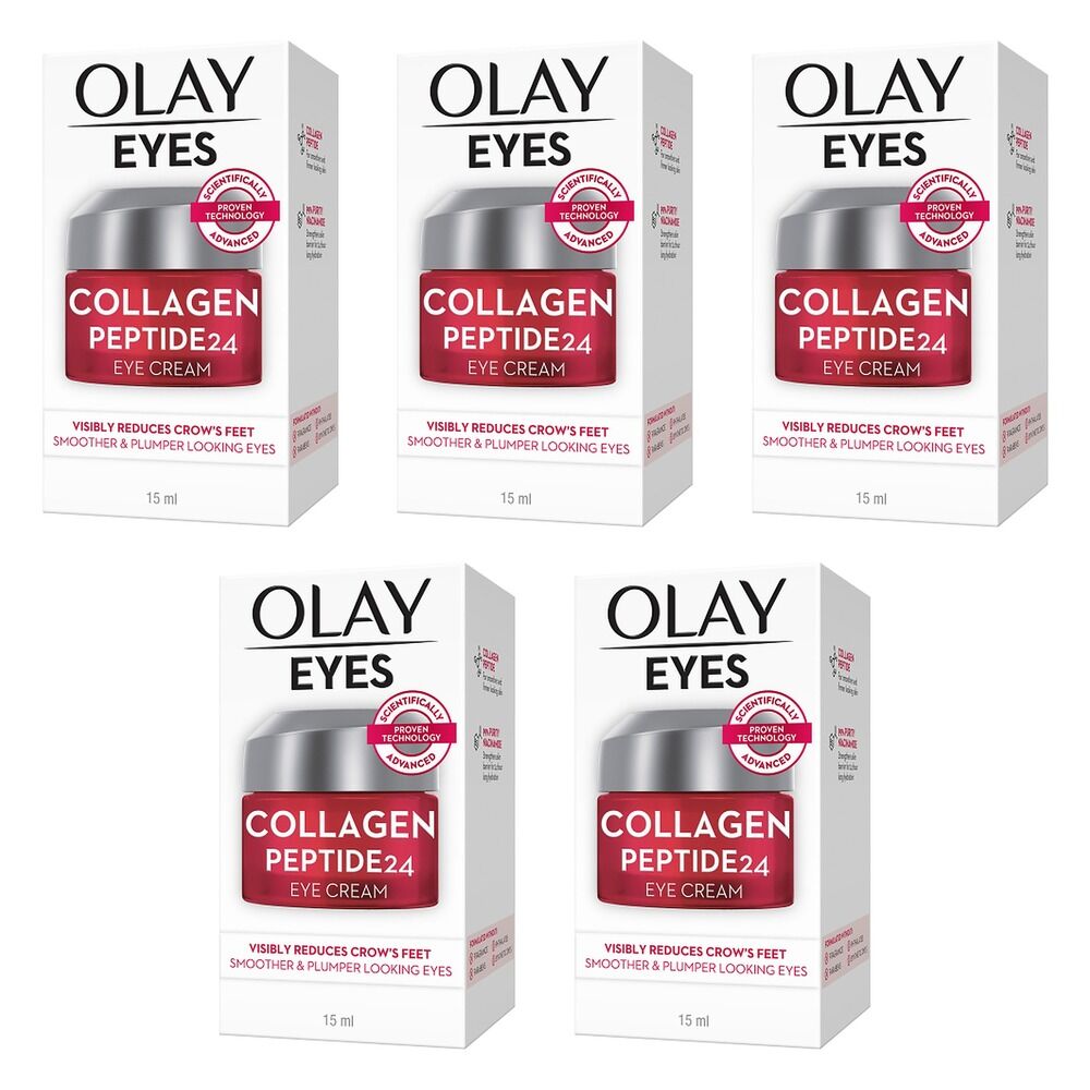 Olay Regenerist Collagen Peptide 24 Eye Cream 15mL Pack of 5