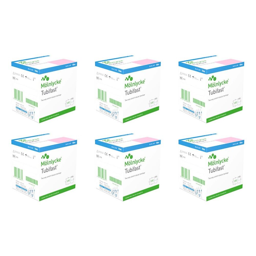 Tubifast Bandage Blue 10m Pack of 6