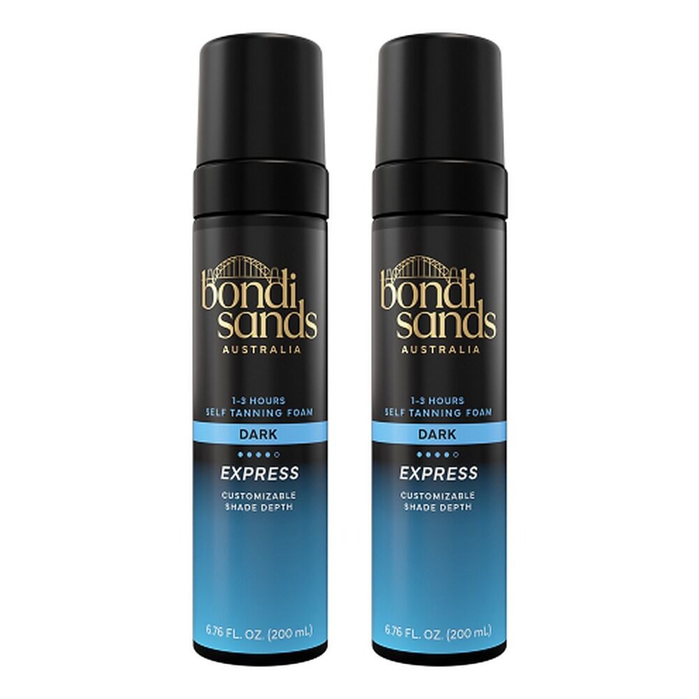 Bondi Sands Express Self Tanning Foam Dark 200mL Pack of 2