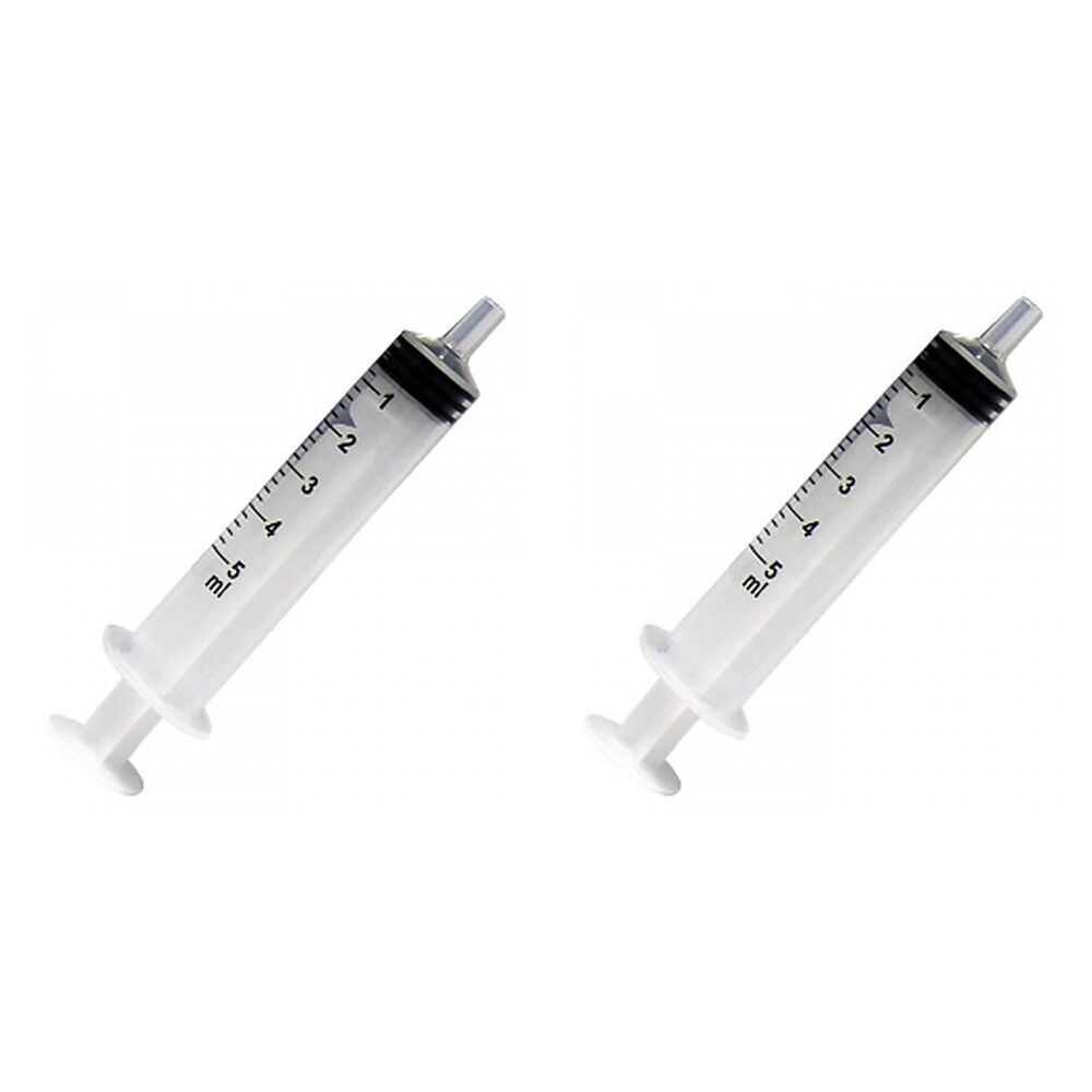Stitch 5mL Luer Slip BD Syringe 100 Pack Bundle of 2