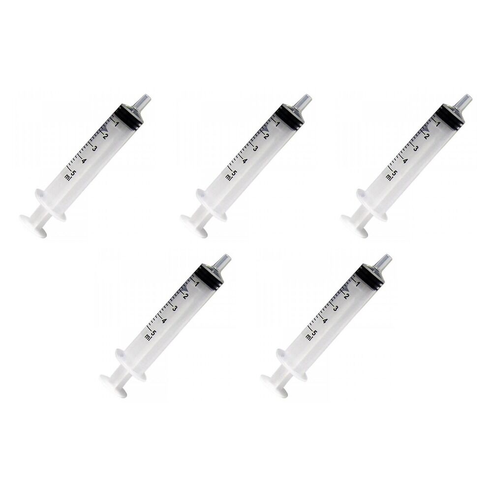 Stitch 5mL Luer Slip BD Syringe 100 Pack Bundle of 5