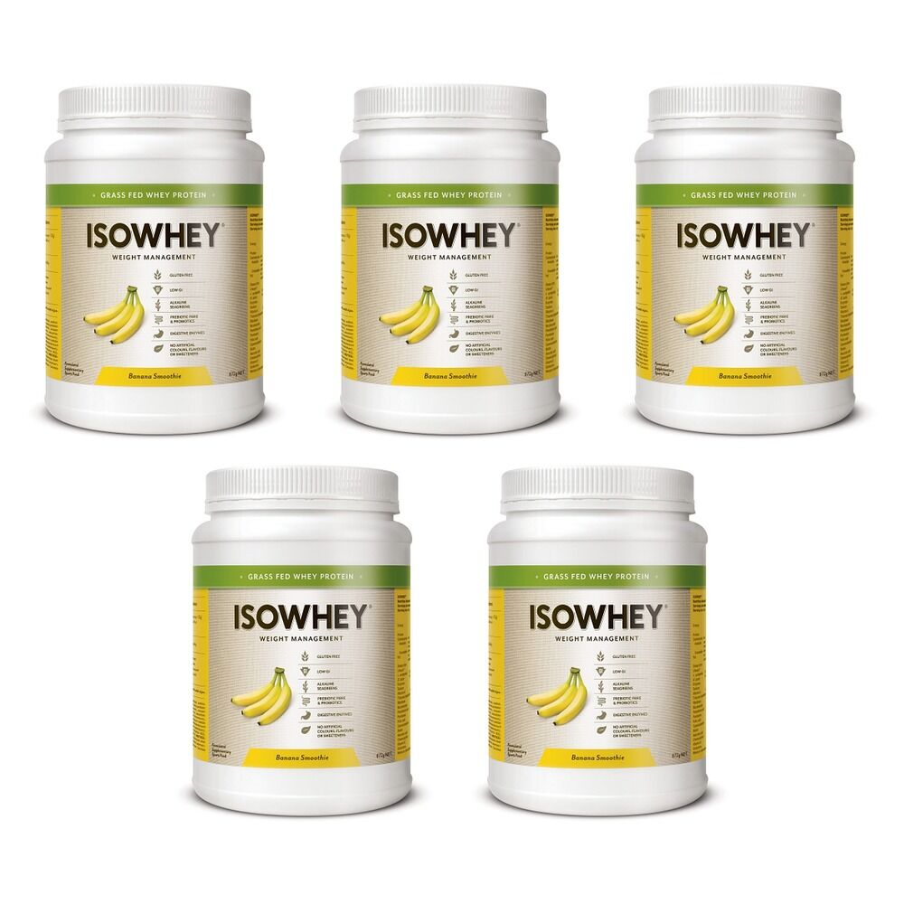 Isowhey Banana Smoothie 672g Pack of 5