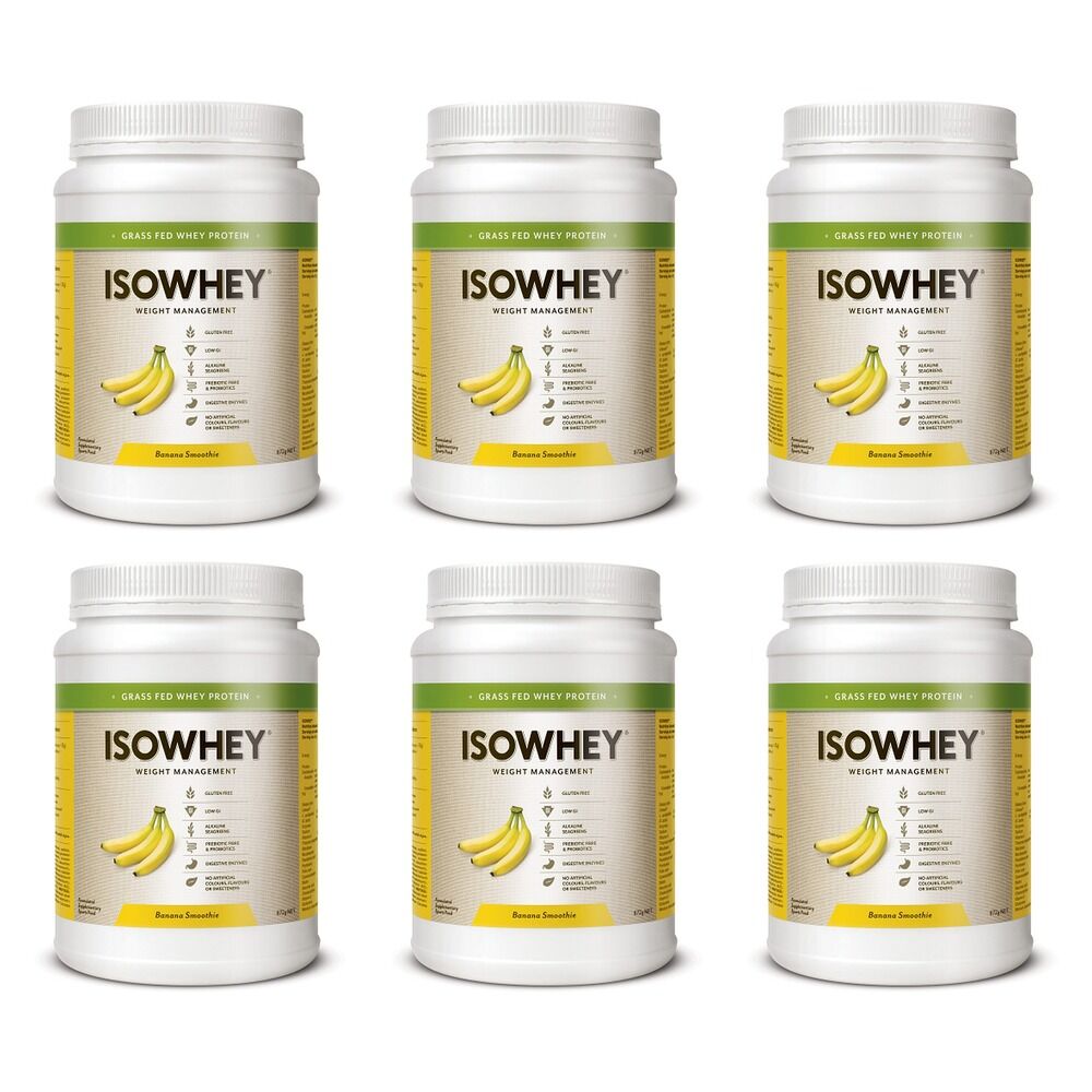 Isowhey Banana Smoothie 672g Pack of 6