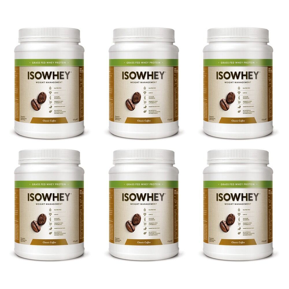 Isowhey Classic Coffee 672g Pack of 6