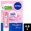 NIVEA 24H Melt-In Lip Care Pearly Shine Lip Balm 4.8g