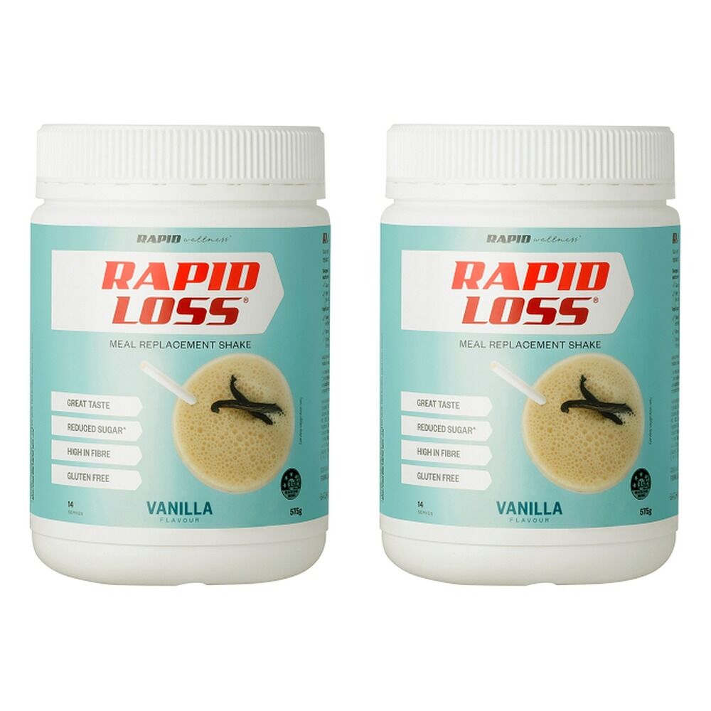 Rapid Loss Vanilla Shake 575g Pack of 2