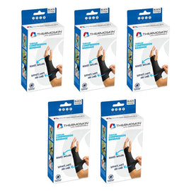 Thermoskin Tubular Compression Bandage Large Black Pack of 5