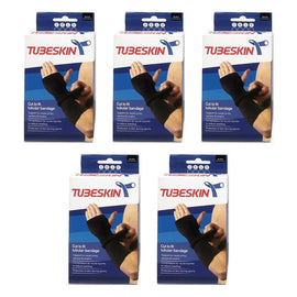 Thermoskin Tubiskin Tubular Compression Bandage Extra Large Black Pack of 5