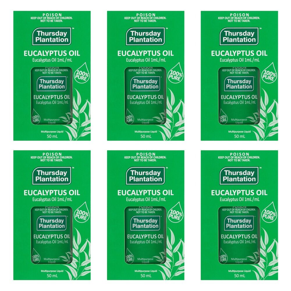 Thursday Plantation Eucalyptus Oil 50mL Pack of 6